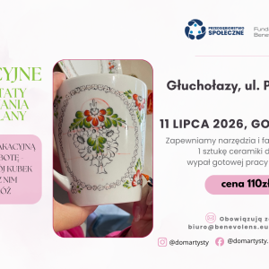 zajęcia artystyczne - malowanie porcelany wzorem opolskim 11.07.26