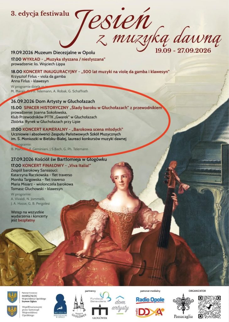 Koncert kameralny - "Barokowa scena młodych" 26.09.26
