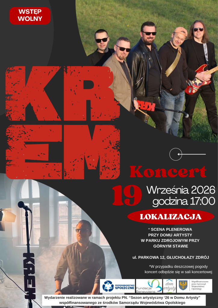 Koncert zespołu KREM, 19.09.26