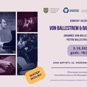 Koncert BALLESTREM & BALLESTRERO DUO 03.10.26